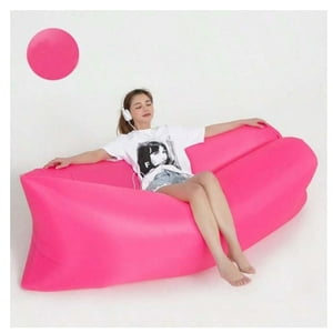 Citohome - Sofá Cama Inflable En Color Rosa: Versatilidad Y Comodidad Para Tus Viajes