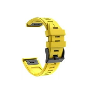 Genérico - Correa Compatible Garmin Fenix 6/ 6Pro 5/ 5Plus 22Mm Amarillo