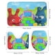 thumbnail image 3 of Popiz baby tv-theme 4-Piece Shower Curtain Set with Rugs, Waterproof Bathroom Decor Set Includes Bath Mat, U-Shaped Rug, Toilet Lid Cover and Curtain with Hooks, 3 of 6