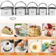 thumbnail image 2 of Set HULISEN de 5 cortantes para galletas y tamiz de 3 tazas, 2 of 3