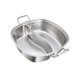 thumbnail image 2 of Olla Caliente De Acero Inoxidable Con Doble Sabor Para Shabu Shabu, Para Viajes, Fiestas, Picnics, Sin Tapa, 2 of 5