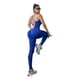 thumbnail image 2 of Mono Enterito Jumpsuit Deportivo Largo Mujer Espalda Cruzada azul acero m, 2 of 6