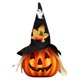 thumbnail image 1 of Ilumine La Linterna De La Calabaza De La Espuma De Halloween Decorativa Para El Estilo D Del Porche De La Mesa De La Casa, 1 of 5