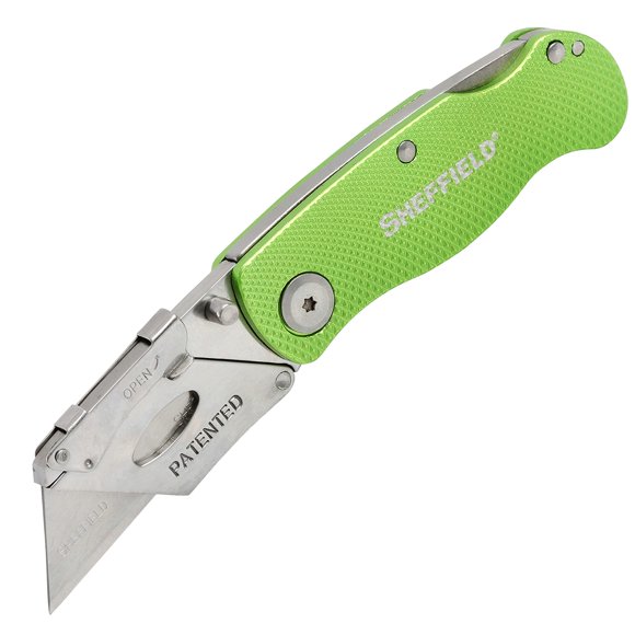 Navaja multiusos Sheffield 12615 Hi Vis Lockback Green