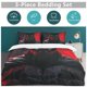 thumbnail image 5 of The Dark KnightCartoon Collection 3-Piece Comforter Set, Personalized Bedding Decor for Kids And Teens Bed Sheets, 5 of 5
