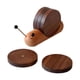 thumbnail image 1 of 5 Posavasos De Madera Con Forma De Caracol Para Salón, Vajilla, Encimera, Color B, 1 of 5