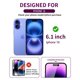 thumbnail image 2 of Protector de pantalla de privacidad Ifaeveus para iPhone 16 - Pack de 3, 2 of 6