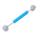 thumbnail image 4 of Abacus Busy Board Counting Sensory Toy De Madera Para Preescolar Azul, 4 of 5