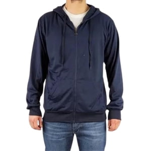 Likeshop - Poleron Hombre Escolar Forro Polar Cierre Capucha Bolsillos 3629