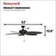 thumbnail image 5 of Ventilador De Techo Ceiling Fans Duval De 52 Pulgadas Color Bronce, 5 of 9