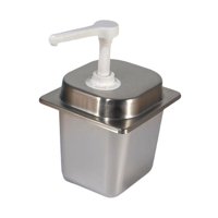 Bothyi - Dispensador Manual De Salsas, 2,3 L, Botella Con Bomba Manual Para Condimentos, Para Restaurante, Hogar, 20 Cc