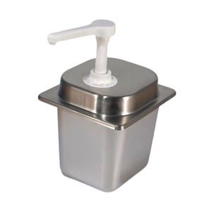 Bothyi - Dispensador Manual De Salsas, 2,3 L, Botella Con Bomba Manual Para Condimentos, Para Restaurante, Hogar, 20 Cc