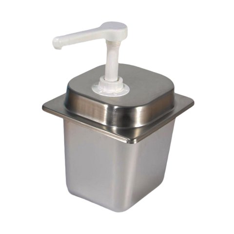 Bothyi - Dispensador Manual De Salsas, 2,3 L, Botella Con Bomba Manual Para Condimentos, Para Restaurante, Hogar, 20 Cc