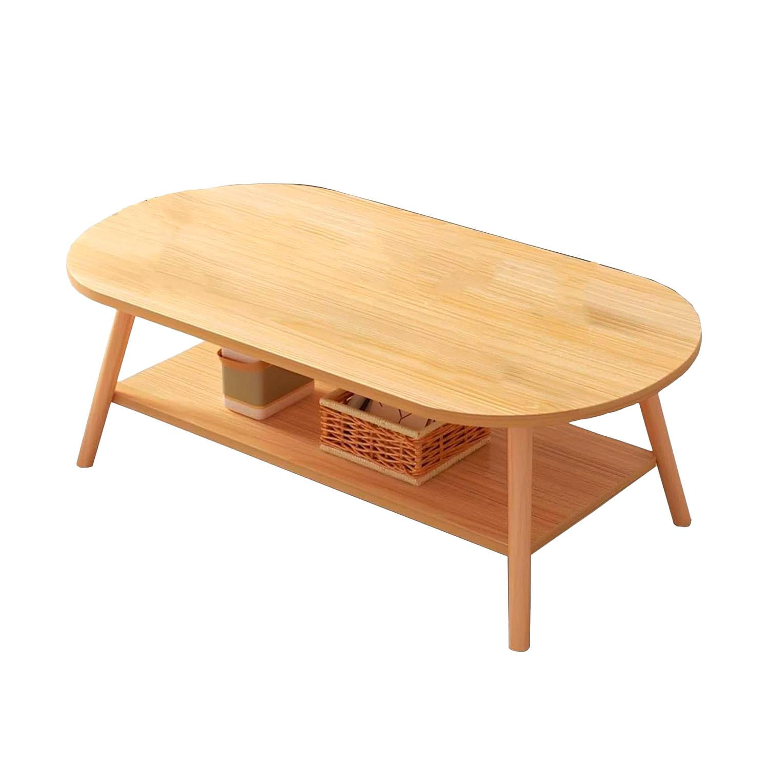 Global Latin Group - Mesa Para Sala Estilo Escandinavo Decorativa Y Práctica Beige