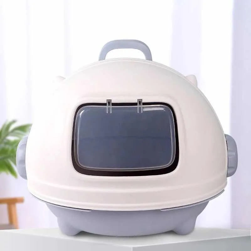 Genérico - Arenero Para Gatos Cerrado - Caja Grande Sanitaria Xl