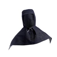 Ioensy - Gorro De Trabajo Reutilizable Con Capucha De Soldadura De Tela Vaquera Y Protección Para El Cuello Y Los Hombros