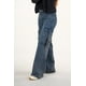 thumbnail image 3 of Pantalon Cargo Denim Wide Leg Azul Vw4722 Mujer, 3 of 3