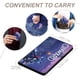 thumbnail image 4 of Onward Porta Pasaporte y Cartera de Viaje Premium de Cuero PU, Funda de Pasaporte Bloqueo RFID con Ranuras para Tarjetas de Crédito, Estuche para Libro de Pasaporte para Familia 10cm × 15cm, 4 of 6