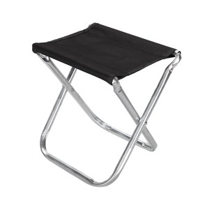 Magideal - Taburete De Camping, Asiento, Taburete De Pesca, Silla De Camping, Reposapiés, Silla Pequeña Plegable, Taburete Plegable Portátil Para Barbacoa, Viaje Sin Respaldo