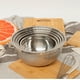 thumbnail image 4 of Tazon Bowl Cuenco Acero Inoxidable Reposteria Pocillo Fuente Wakeshome 24cm, 4 of 7
