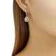 thumbnail image 4 of Pendientes SWAROVSKI Una Angelic Drop con cristal transparente pavé, 4 of 4