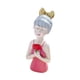 thumbnail image 1 of Niñas Estatuas De Resina Estatuilla Esculturas Decoración Porche Figura Creativa Rosa, 1 of 3