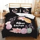 thumbnail image 1 of Retro Style Bunny Rabbit Sheep Print Quilt Duvet Cover Set Pillowcase3-Piece Bedding Set, 1 of 4
