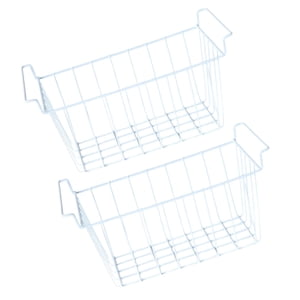 Bothyi - 2 Cestas De Almacenamiento Para Congelador, Para Frigorífico, Para Apartamentos, Casas De Campo, Botellas, 39 X 20 X 20 Cm