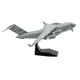 thumbnail image 4 of Modelo De Avión Fundido A Presión, Aleación 1/200 C17, Con Soporte De Exhibición Para Estantería Para El Hogar, 4 of 5