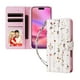 thumbnail image 3 of FOXDOCK Funda Tipo Cartera Floral para Samsung Galaxy A52 5G ,Funda con Tapa de Cuero PU, Protección Antigolpes con Ranuras para Tarjetas y Soporte, 3 of 5