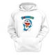 thumbnail image 1 of Polerón Canguro Doraemon Blanco Talla Xl Unisex, 1 of 3