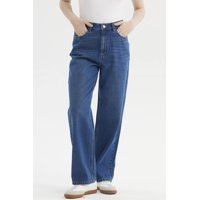 Fashionspark - Jeans Mujer Cami Calce Recto Azul Oscuro