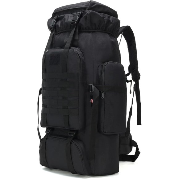 Mochila de senderismo para hombre 70L/100L Camping Backpack Military