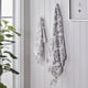 thumbnail image 4 of Toalla de mano SKL Home Mirage Fringe, 100% algodón turco (paquete de 2), 4 of 5