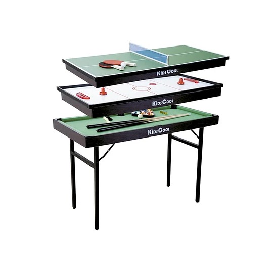 Kidscool - Mesa De Juegos Multiple 3 En 1