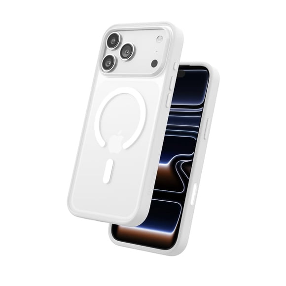 Funda FLOLAB para iPhone 17 Pro Max MagSafe blanca