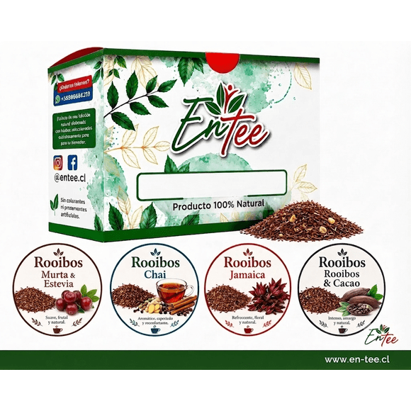Pack Rooibos Exótico 72 bolsitas