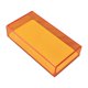 thumbnail image 3 of Caja De Almacenamiento De Pestañas Postizas Estuche De Injerto Durable Impermeable Soporte De Pestañas Postizas Naranja, 3 of 5