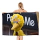 thumbnail image 1 of Big Bird Toalla de playa de secado rápido con diseño temático, regalo para mujeres y niñas, ideal para cumpleaños, fans, amantes de la música, uso en la playa o al aire libre, 78 × 150 cm, 1 of 6