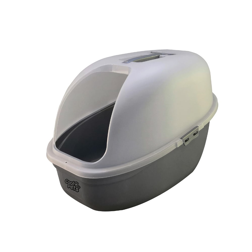 Cool Pets - Arenero De Gato Con Pala Gris 61x41.5x41 Cms