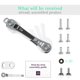 thumbnail image 2 of Llavero EM Premium Products organizador gris de 14 llaves, 2 of 3