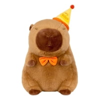 Genérico - Peluche De Capibara 23Cm Feliz Cumpleaños