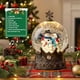 thumbnail image 2 of Bola De Nieve Musical Familia Muñeco Usb Temporizador, 2 of 3