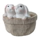 thumbnail image 4 of Maceta Decorativa De Conejito Para Jardín, Maceta De Animales Para Regalos De Amantes De La Yarda, 4 of 5