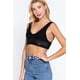 thumbnail image 3 of Top Crop Suéter Texturizado Ccwholesalesclothings Negro, 3 of 5