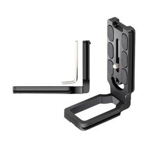Magideal - Cámara Con Soporte L Para Dslr, Placa De Liberación Rápida Para Trípode, Accesorios Para Videocámara, Soporte Vertical Para Cámara, Cabezal De Trípode L