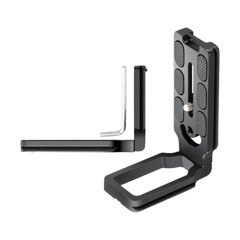 Magideal - Cámara Con Soporte L Para Dslr, Placa De Liberación Rápida Para Trípode, Accesorios Para Videocámara, Soporte Vertical Para Cámara, Cabezal De Trípode L