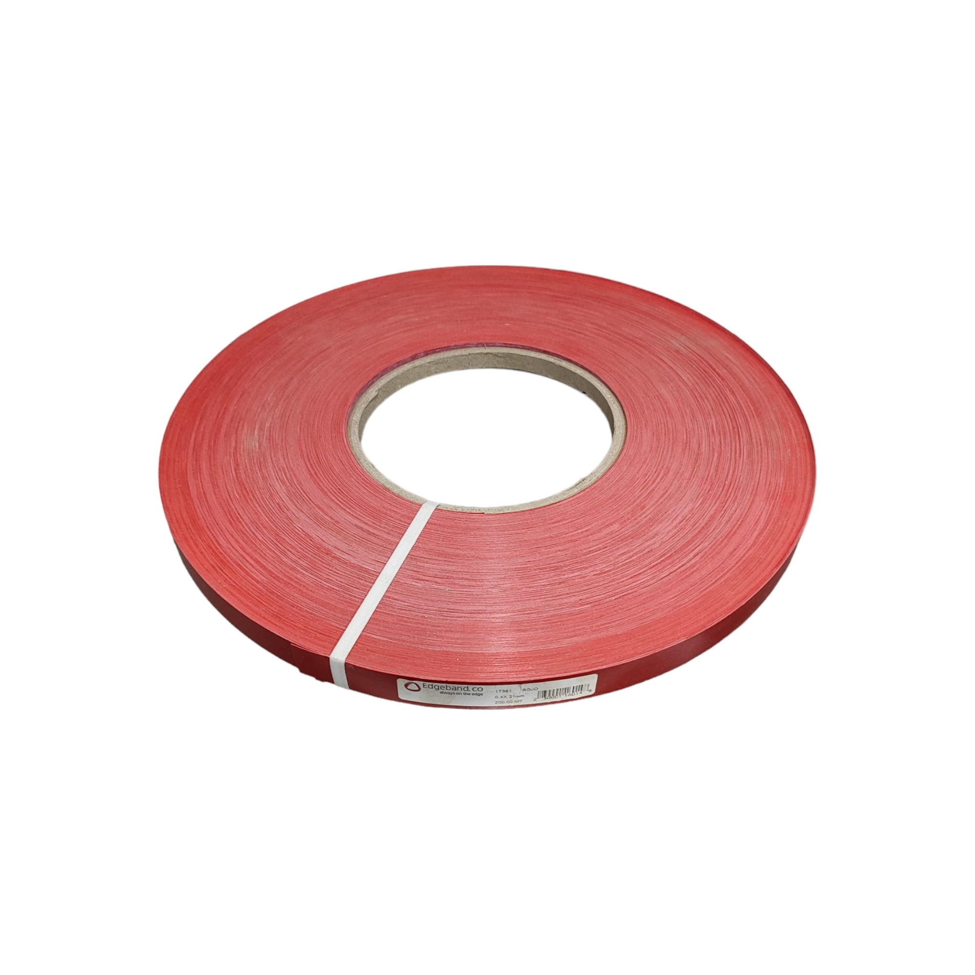 Edgeband - Tapacanto Pvc Rollo 200 Mt 21mm Rojo