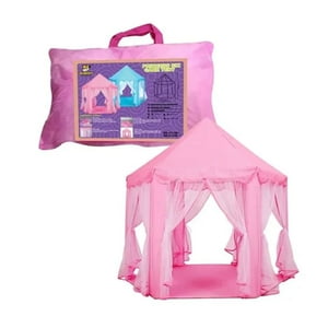 Aventura Store - Carpa Infantil Castillo Rosado Portátil