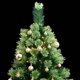thumbnail image 3 of Árbol de Navidad VidaXL artificial con bisagras, 150 LED y juego de bolas, 3 of 8